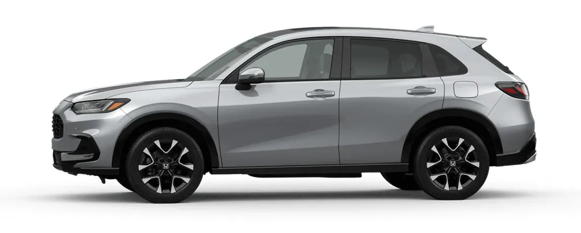 Honda HR-V LX 2025 side view - affordable car rental Dubai
