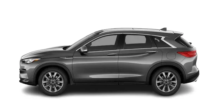 Infiniti QX50 side view - SUV rental Dubai - Automan Car Rental