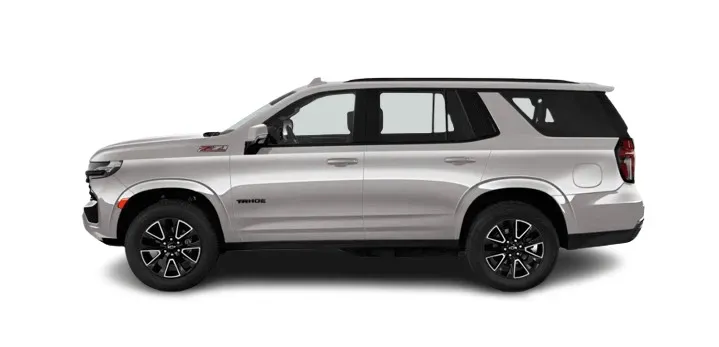 Chevrolet Tahoe side view - luxury SUV rental Dubai - Automan Car Rental